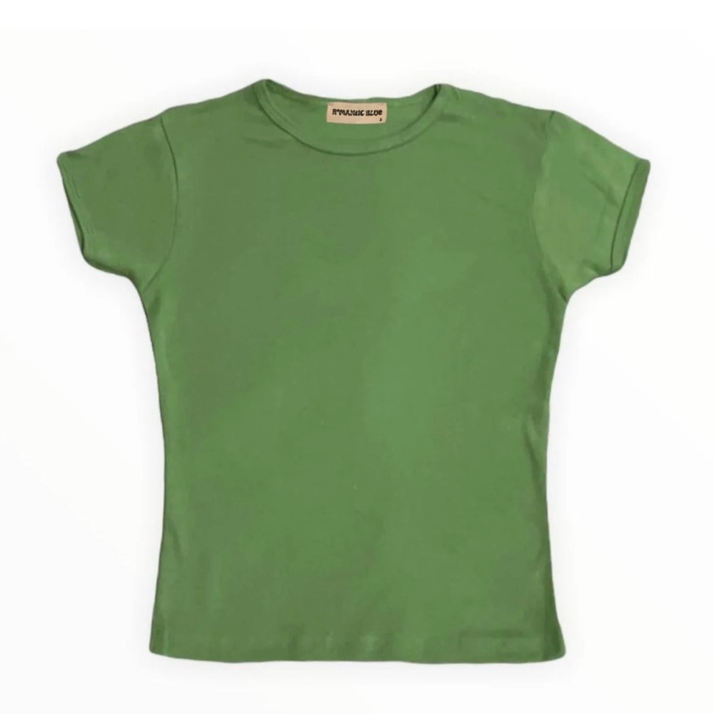 Sage Cap Sleeve Tee